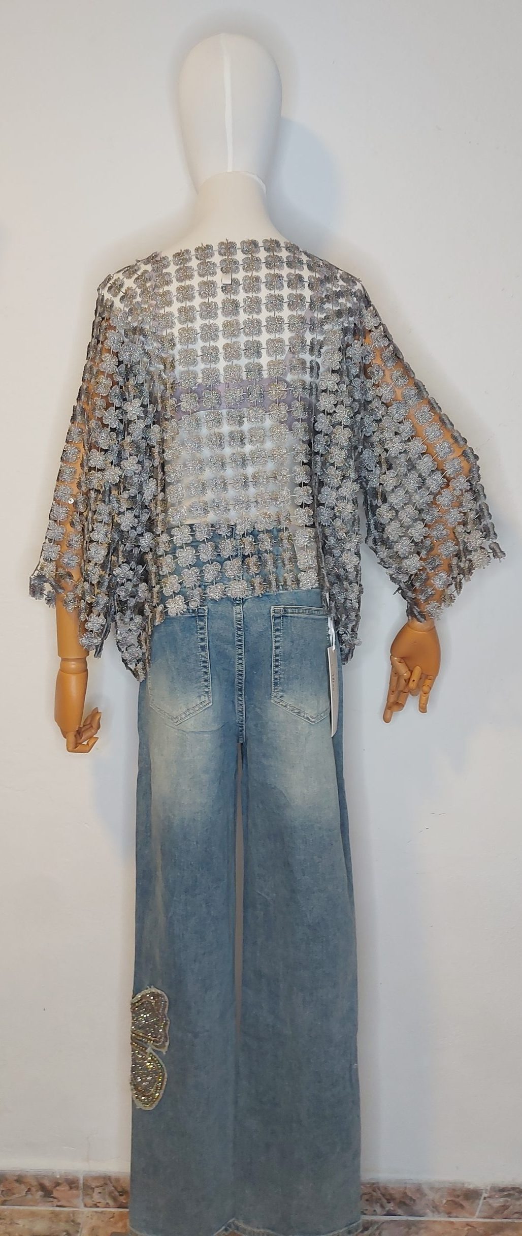 Pantalón Vaquero Mariposa