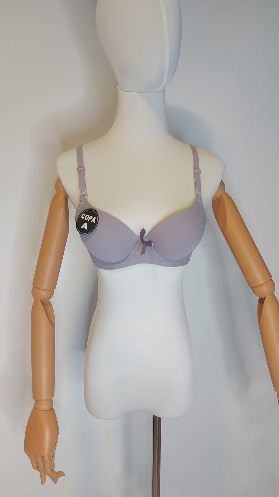 Sujetador lila copa A