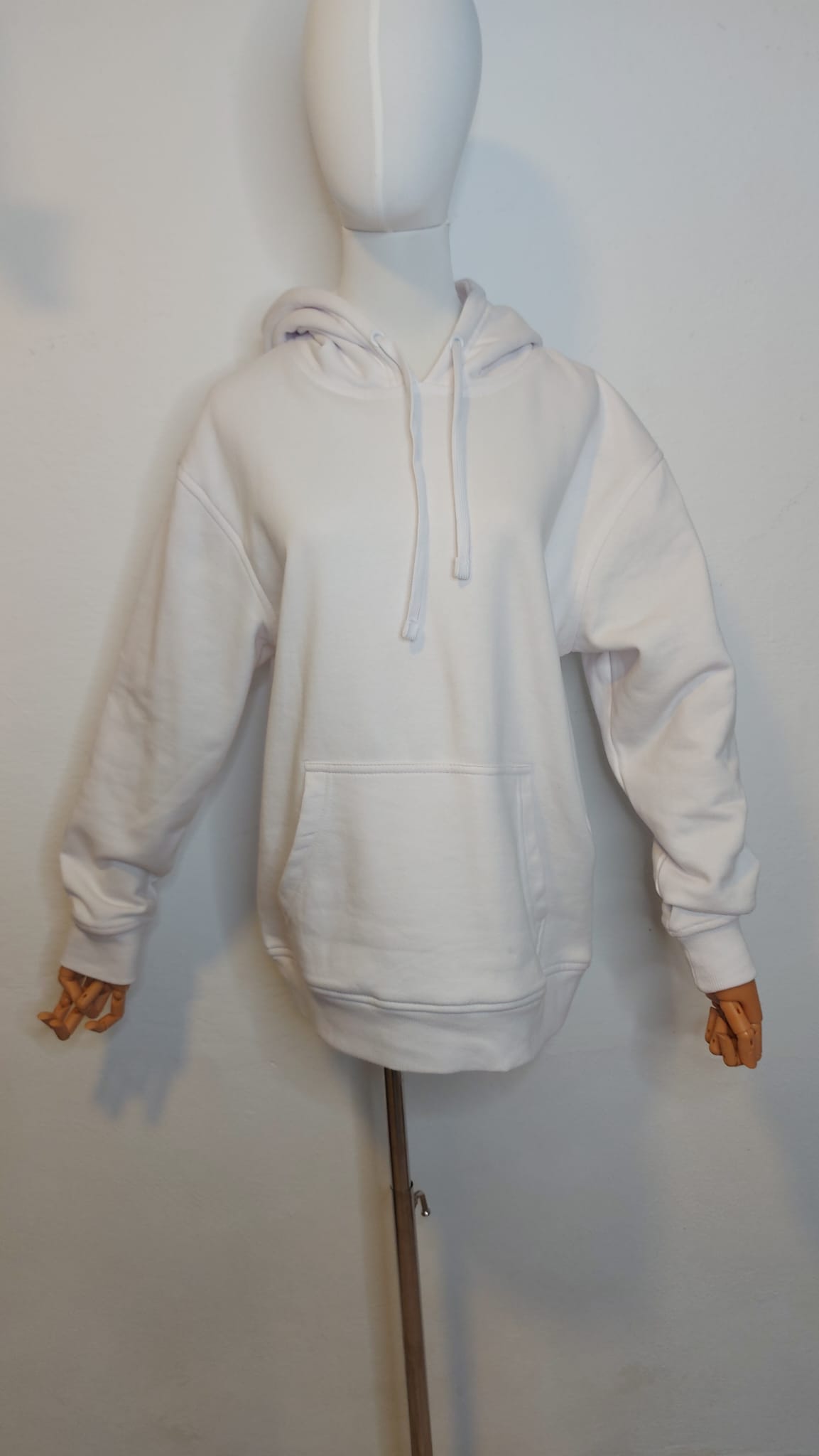 Sudadera Blanca capucha